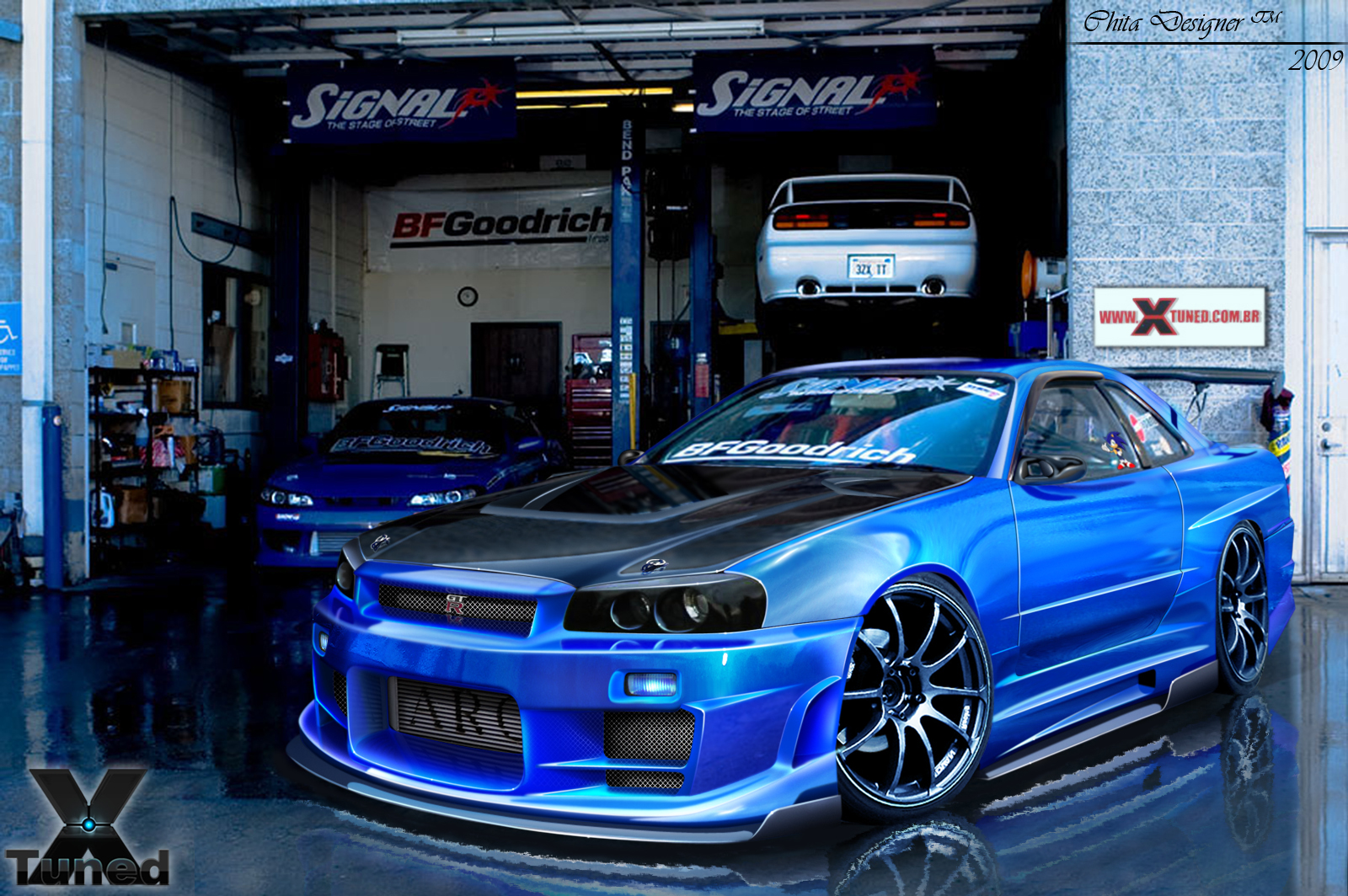 Nissan GTR, Skyline Tuned Car