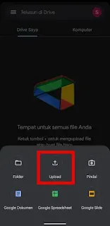 Menyimpan Video di Google Drive Android
