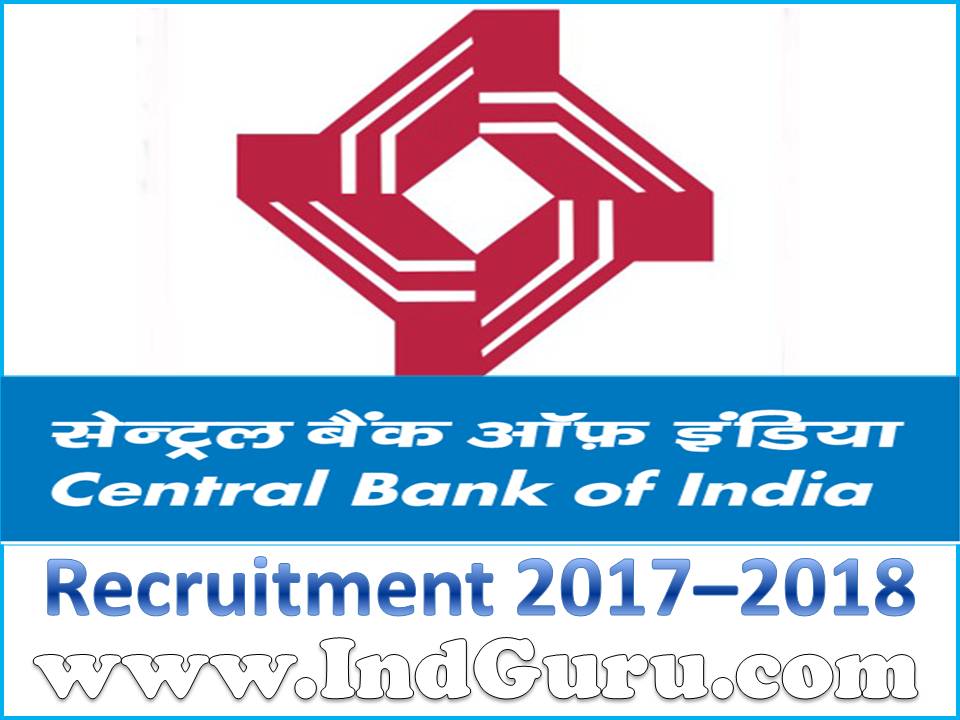 Central Bank Of India Recruitment