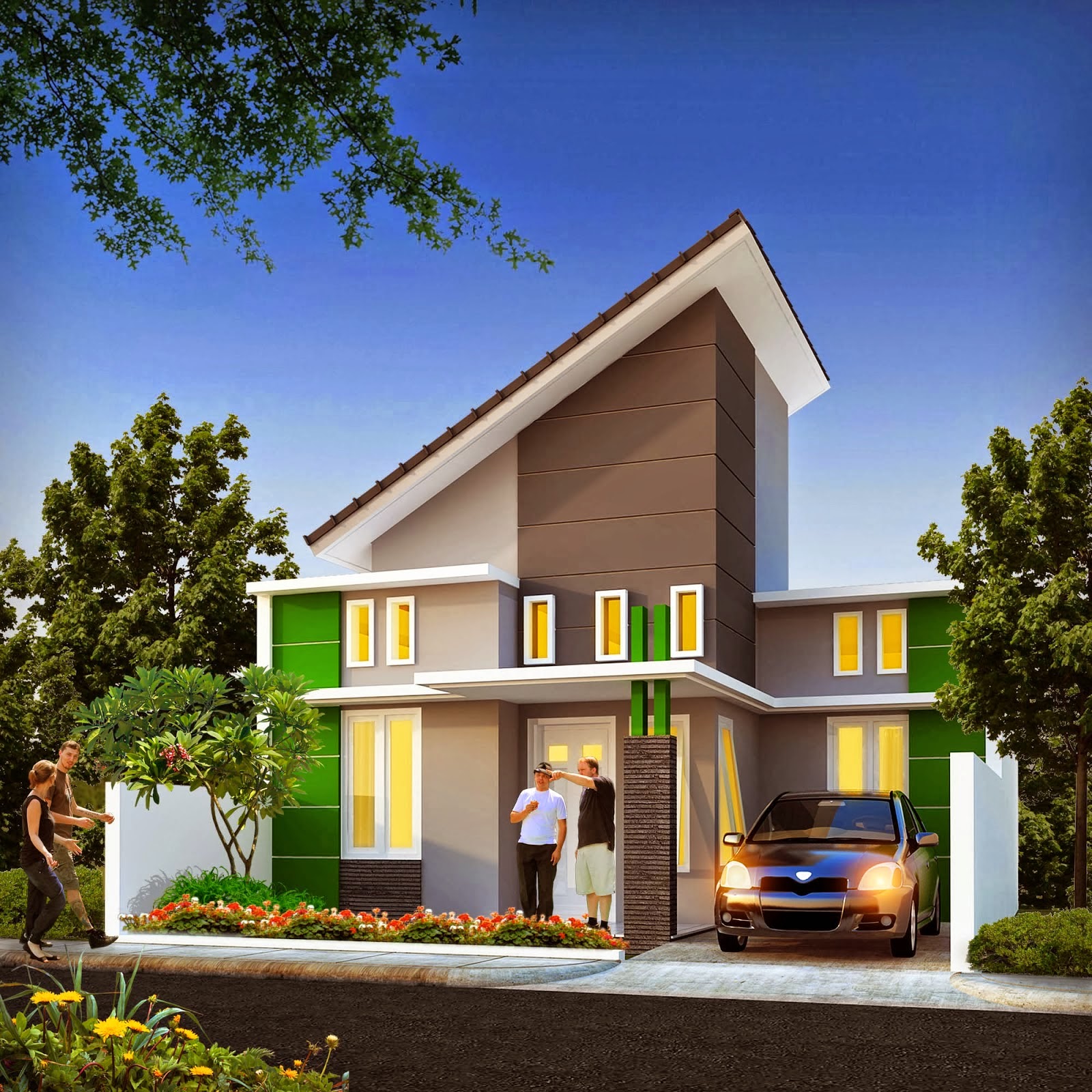 Desain Rumah Terbaru 2014 Desain Properti Indonesia