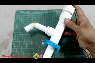 tutorial cara membuat pompa galon elektrik dari pvc