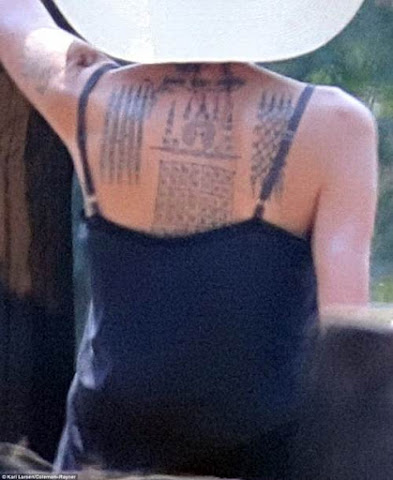 Angelina Jolie Debuts Three New Tattoos On Set Of Her Latest Movie!