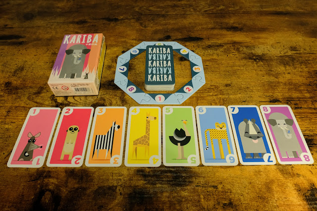 kariba board game 卡里巴湖 桌遊 所有東西