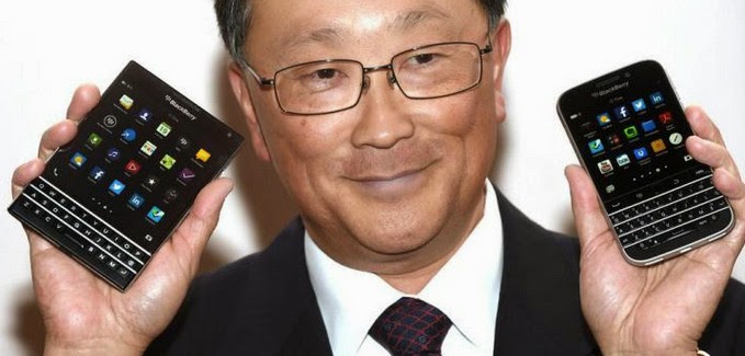 New BlackBerry CEO, John Chen, BlackBerry Passport, BlackBerry Classic