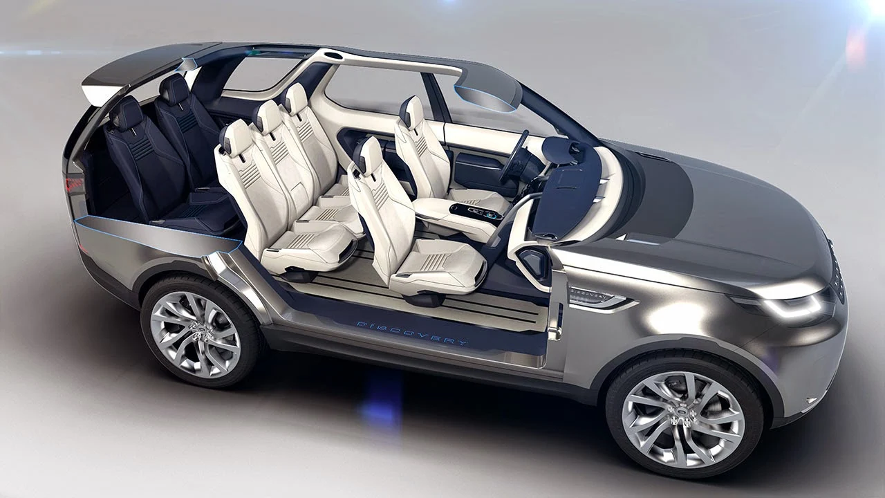 Land Rover Discovery Vision Concept interior