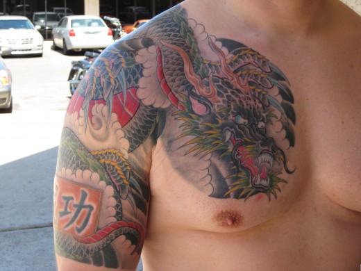 Amazing Worldwide 15 Shoulder and Chest Tattoo Designs Ideas For 201112