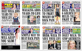 express front pages