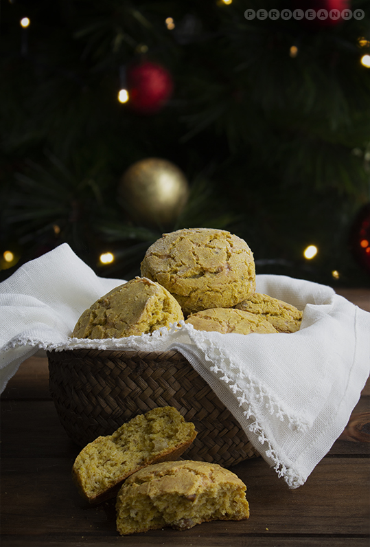 Scones de trigo sarraceno, calabaza y queso