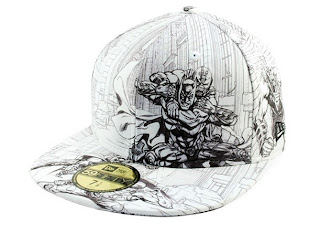 Batman All Over Sketch 59fifty hat