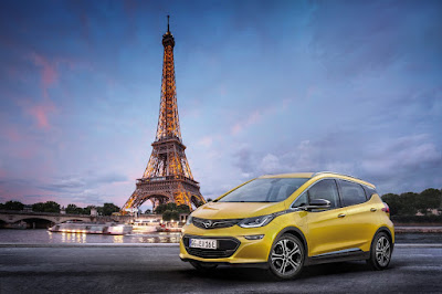 Opel Ampera-e: Παγκόσμια Πρεμιέρα που ‘Ηλεκτρίζει’ στο Παρίσι