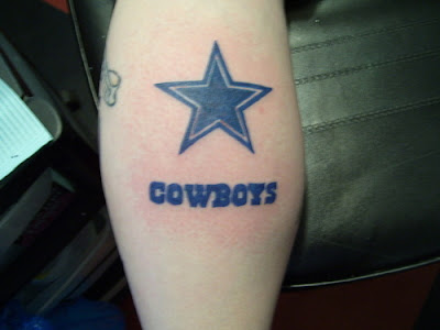 Dallas Cowboy Tattoo Design Picture Gallery - Dallas Cowboy Tattoo Ideas