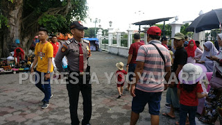 Polisi Pariwisata Lakukan Patroli di Obyek Wisata Kraton Yogyakarta