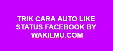 Trik Cara Auto Like Facebook Menggunakan Aplikasi 4Liker