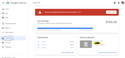 picture result for : How to add a bank account for google adsense