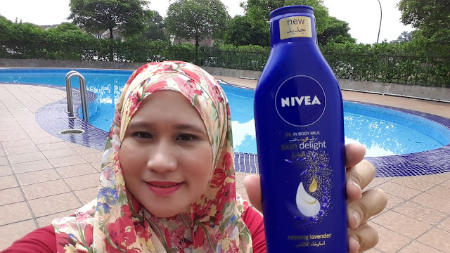 Cantikkan Kulit Dengan Nivea Oil In Body Milk Skin Delight Glowing Rose dan Relaxing Lavender