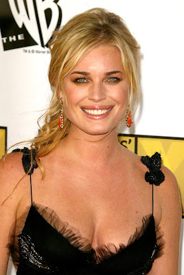 Rebecca Romijn and her huge grin