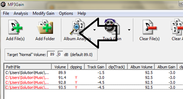การปรับเสียงด้วย mp3 gain