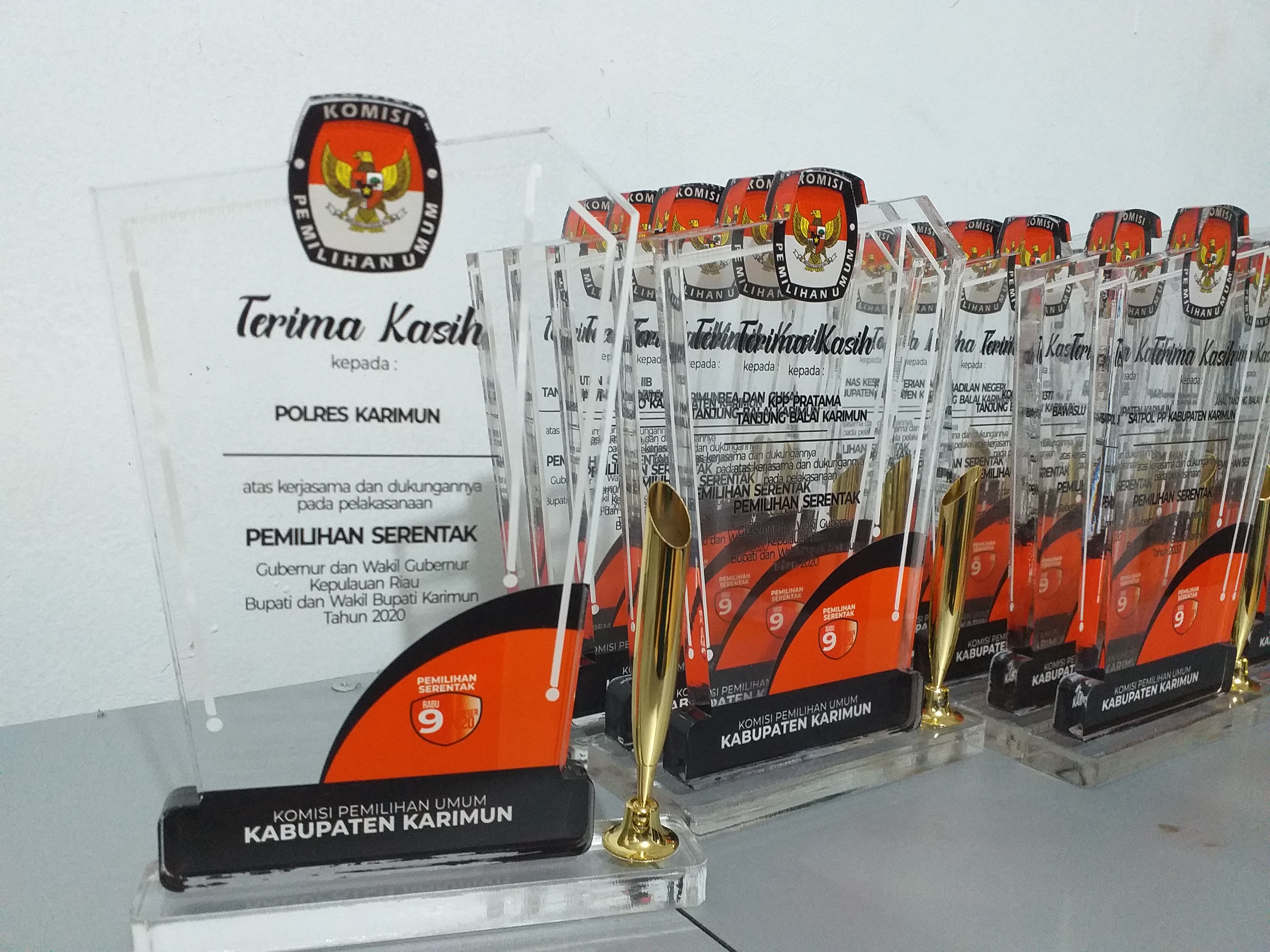 Plakat Ucapan Terima Kasih Pemilu - Arbi Printing Pekanbaru