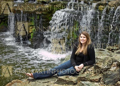 senior portrait of girl from Plano West Senior High School