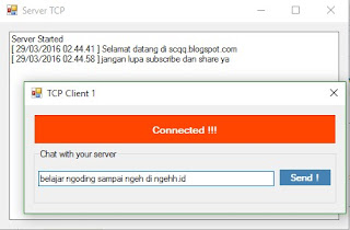 Aplikasi Chat Sederhana Network Programming Client/Server