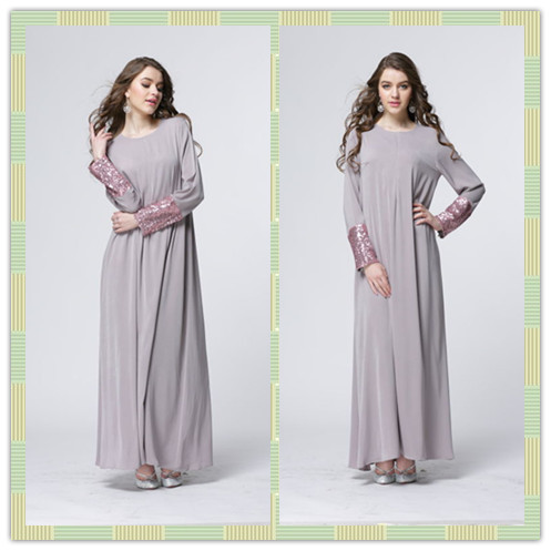 Fashion 2019 Casual  Elegant  Ladies Slim Thin Islamic 