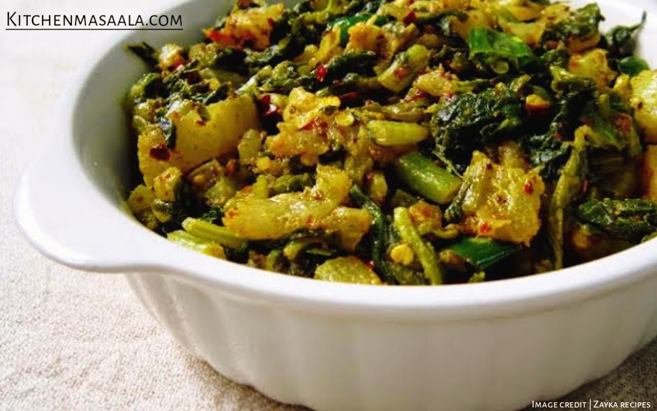 मूली की सब्जी बनाने की विधि || Mooli ki sabji recipe in Hindi, Mooli ki sabji image, मूली की सब्जी फोटो, kitchenmasaala