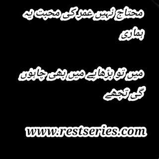love poetry in urdu 2 lines web series