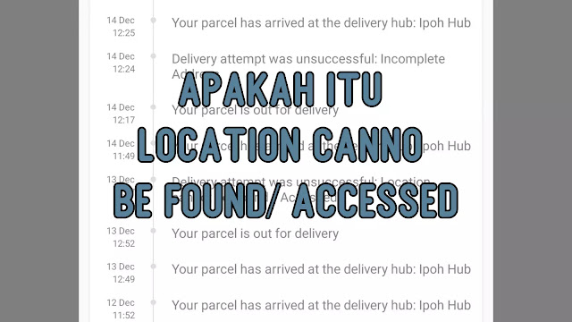 Apakah itu Location Cannot be Found Accessed Shopee Express