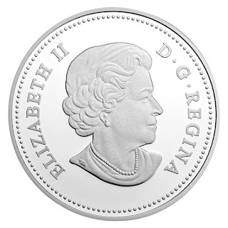 Canada 20 Dollars Silver Coin 2014 Queen Elizabeth II