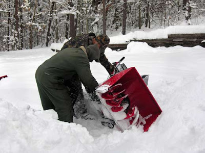 men working on equipment