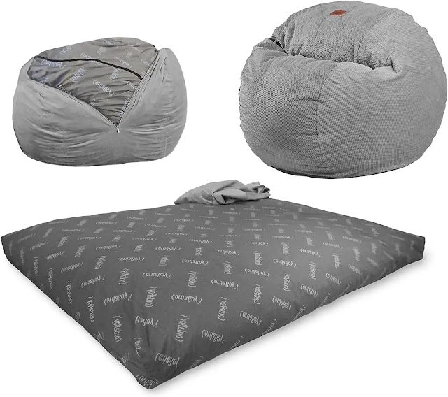 3- CordaRoy’s Convertible Bean Bag Chair