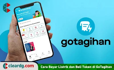 Cara Bayar Listrik dan Beli Token di GoTagihan Aplikasi Gojek