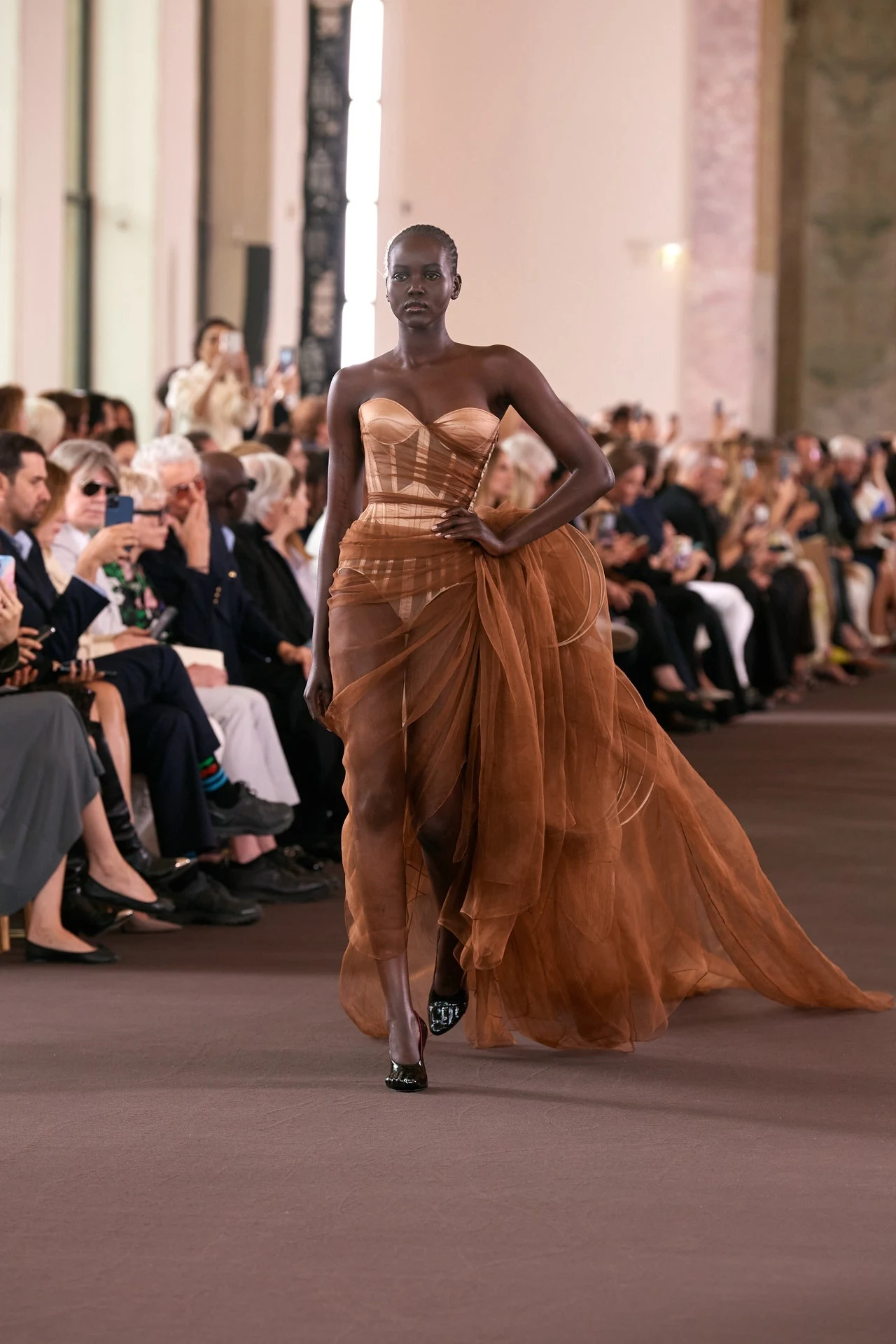 Schiaparelli Fall Winter 2023-24 Haute Couture fashion show at Paris Couture Week