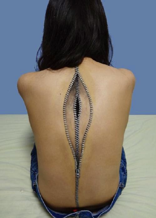 Creepy Awesome Body Paint Modifications   Randommization