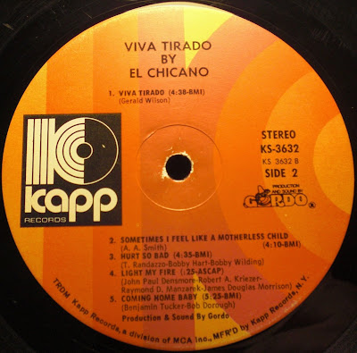 by El Chicano KAPP RECORDS KS 3632