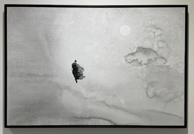 台北 | 展覽 | 藝文活動資訊分析 | 亞洲藝術中心Asia Art Center「性靈所在墨韻無疆」: 孤寂是影響健康的負面情緒，還是安靜不被打擾的半日閒？_雲中君 / 130x195cm / 水墨、畫布_這裡創見.jpg
