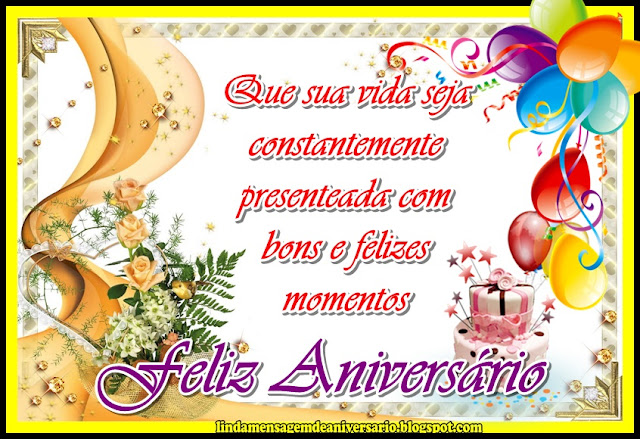 Blog Linda Mensagem de Aniversário