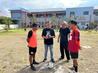 Karutan Kelas IIB Jeneponto Resmi Membuka Kegiatan Futsal Antar Warga Binaan