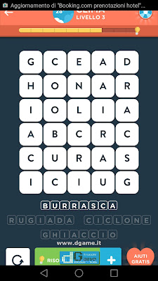 WordBrain 2 soluzioni: Categoria Clima (5X6) Livello 3