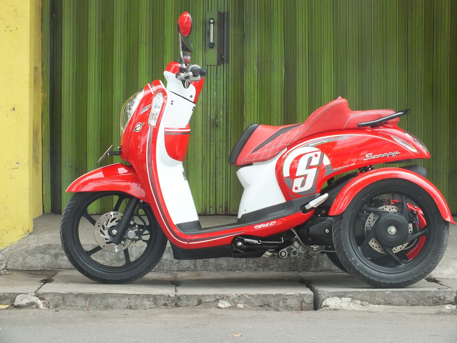 Oracle Modification Concept HONDA SCOOPY FI MODIF RODA3 MIDDLE