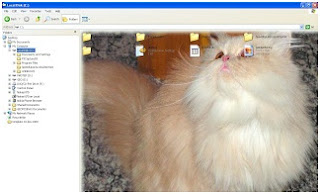 Membuat gambar pribadi menjadi background windows explorer