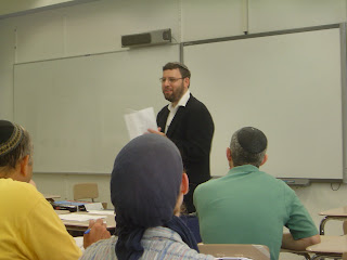 Rabbi Aryeh Klapper speaking