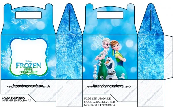 Frozen Fiebre Congelante: Cajas Gratis para Fiestas.