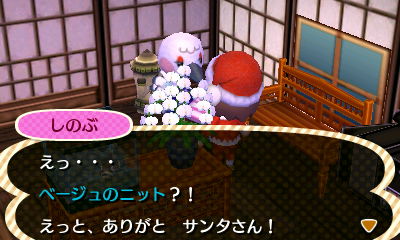 とびだせ どうぶつの森クリスマスイベント 住人のプレゼントを聞き忘れたときの対処法 生臭坊主のゲームメモ