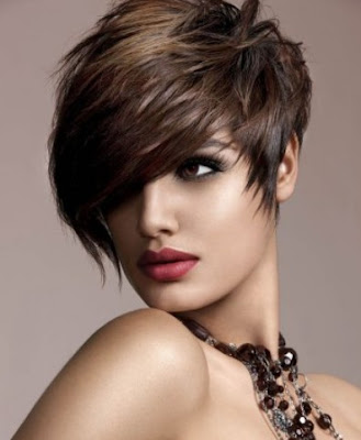 Casual Short Hairstyle 2012