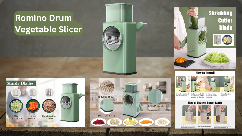 ROMINO Drum Vegetable Grater