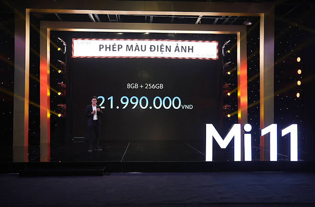 Xiaomi Mi 11 chính hãng giá bao nhiêu tại Việt Nam?