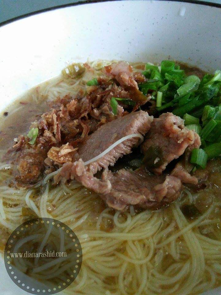 RESEPI BIHUN SUP DAGING SEDAP DAN MUDAH