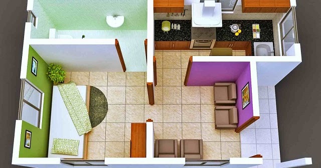 5 Contoh Denah Interior Rumah Minimalis  yang Menginspirasi 