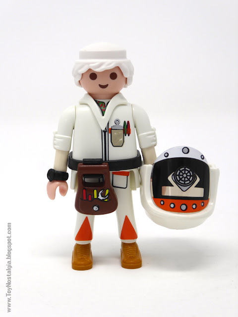 Doc Brown con traje contra radiactividad Playmobil Regreso al Futuro - Calendario de Adviento (Playmobil Back To The Future - Calendario de Adviento)